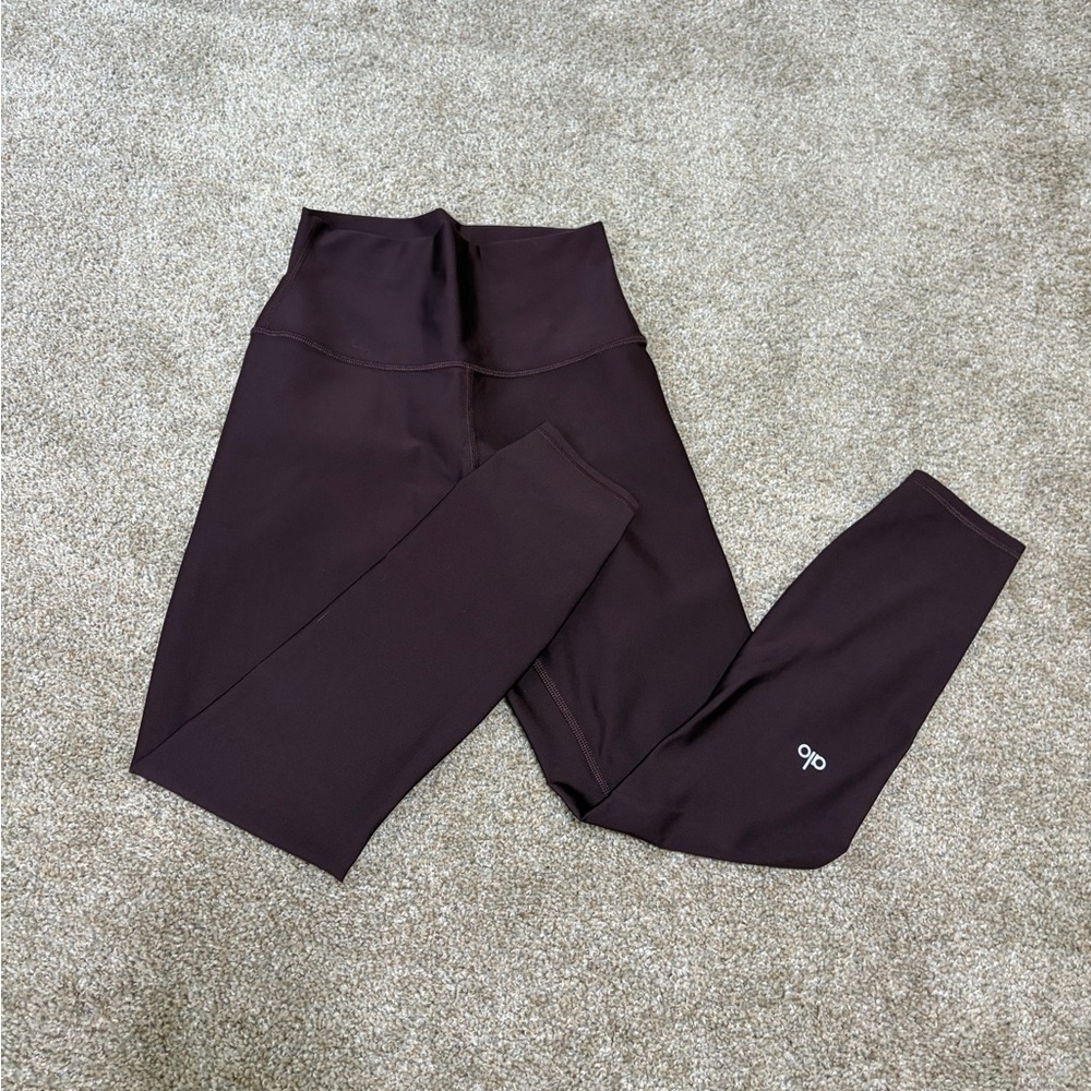 Alo Airlift 7/8 leggings in Cherry Cola - size Small - Picture 4 of 6